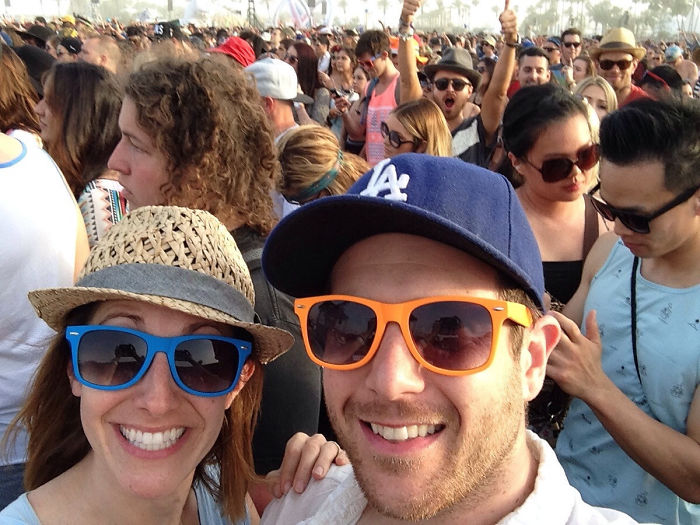 Nos ha hecho photobomb Aaron Paul (Jesse Pinkman en Breaking Bad) en Coachella