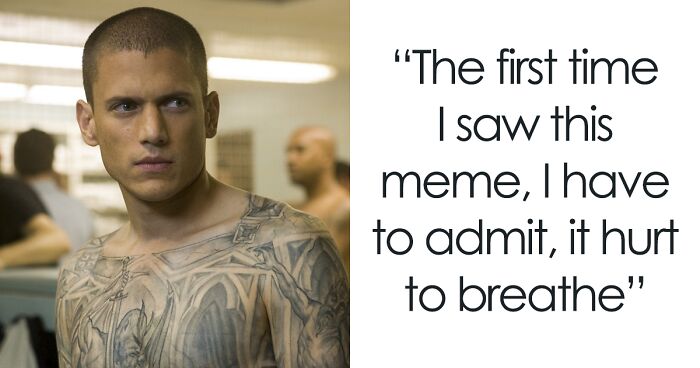 Prison Break Star Reacts To A Fat-Shaming Meme About Him | Bored Panda