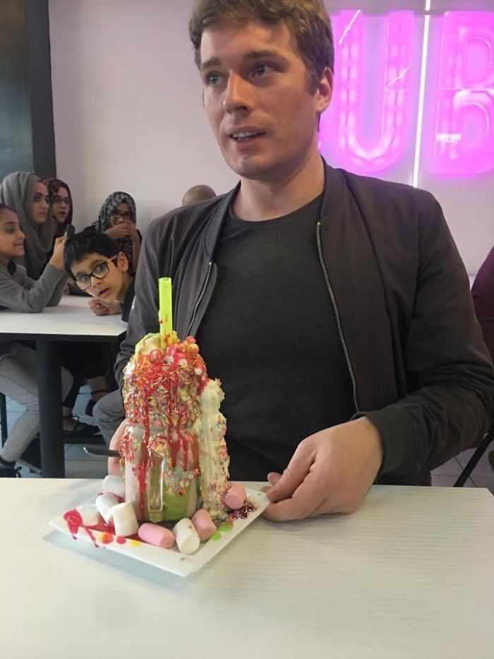 A Few Days Ago I Had A Frankenshake, Didn't Realise The Hidden Gem As The Wife Took My Pic