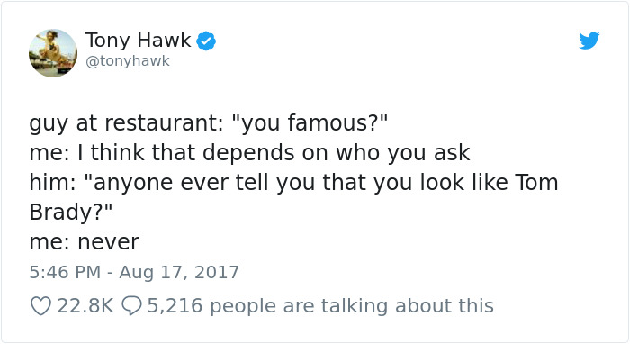 8 Embarrassing Times People Didn't Realize They Were Talking To Tony Hawk, And It Escalated Hilariously