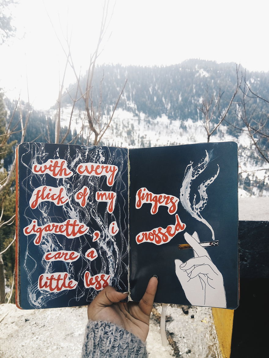 I Took My Art Journal On Vacation With Me