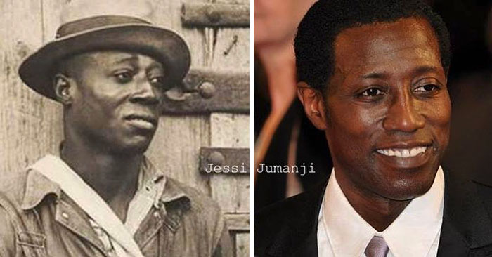 Artist Combines Black Celebrities With Their Native African Counterparts