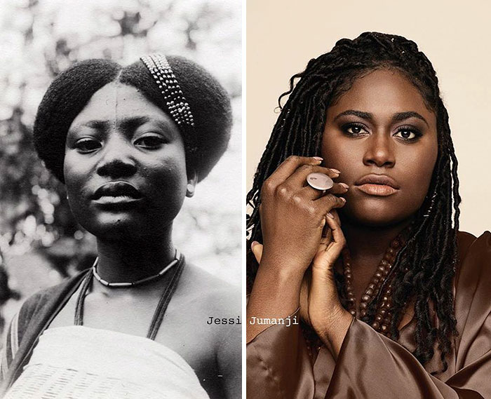 Artist Combines Black Celebrities With Their Native African Counterparts