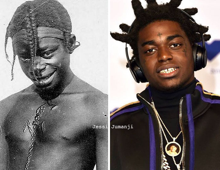 Artist Combines Black Celebrities With Their Native African Counterparts