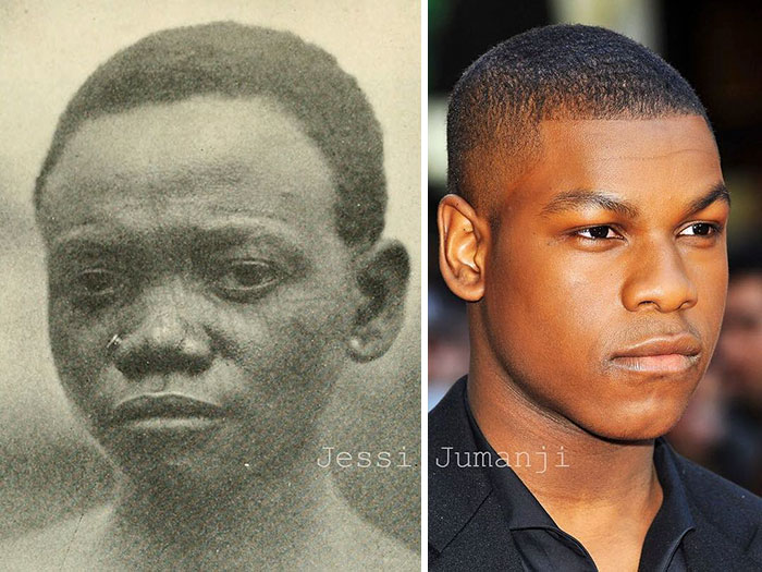 Artist Combines Black Celebrities With Their Native African Counterparts