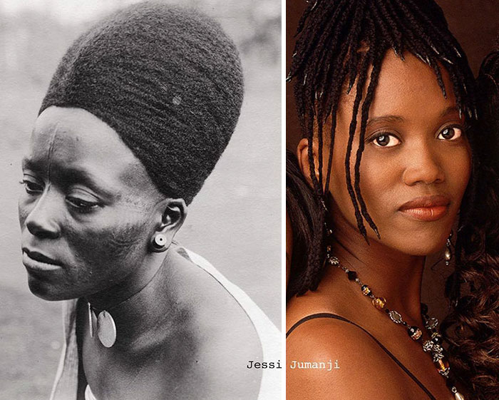 Artist Combines Black Celebrities With Their Native African Counterparts