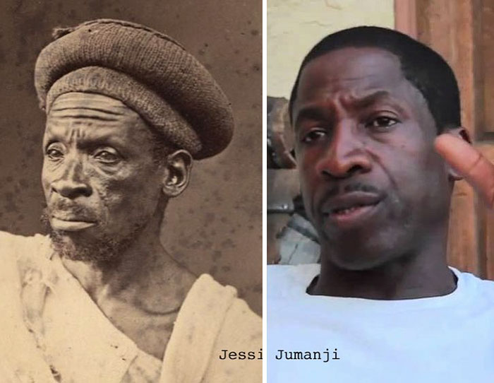 Artist Combines Black Celebrities With Their Native African Counterparts