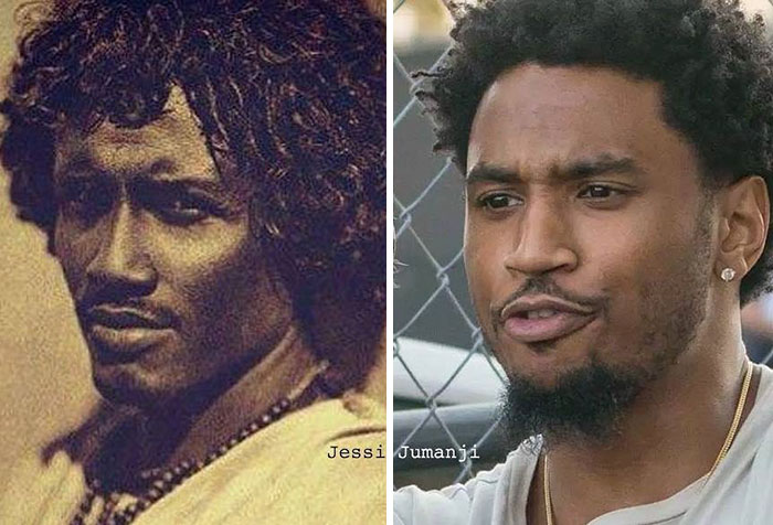 Artist Combines Black Celebrities With Their Native African Counterparts