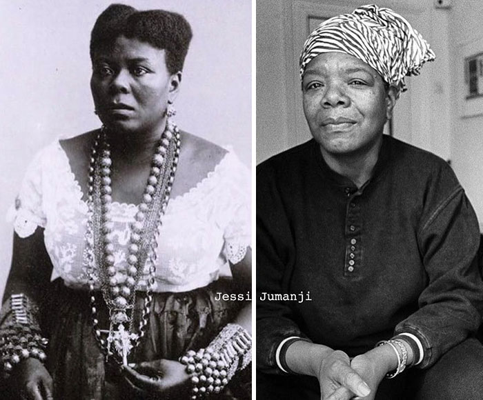 Artist Combines Black Celebrities With Their Native African Counterparts