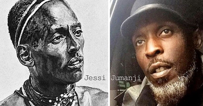 Artist Combines Black Celebrities With Their Native African Counterparts
