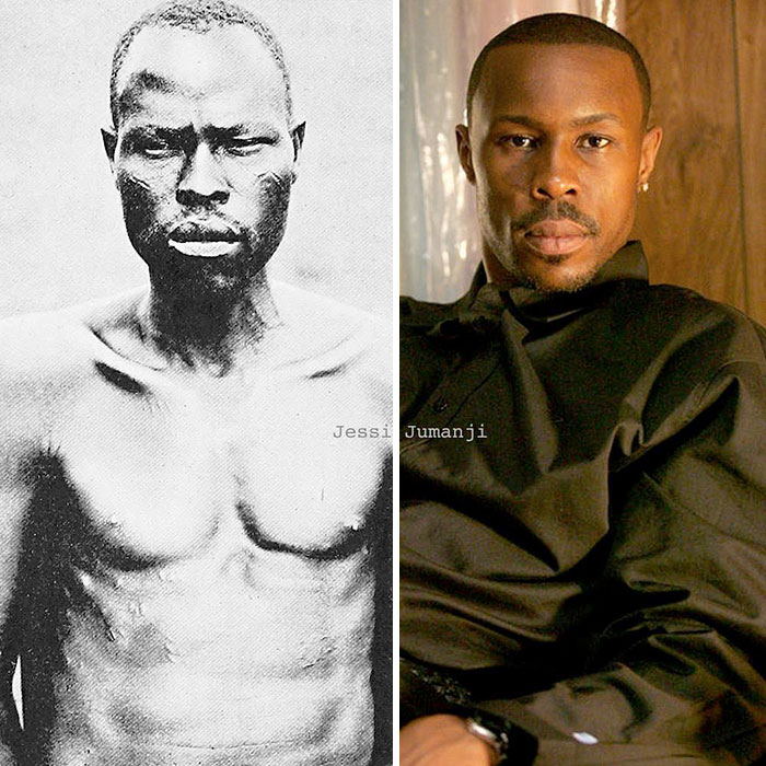 Artist Combines Black Celebrities With Their Native African Counterparts