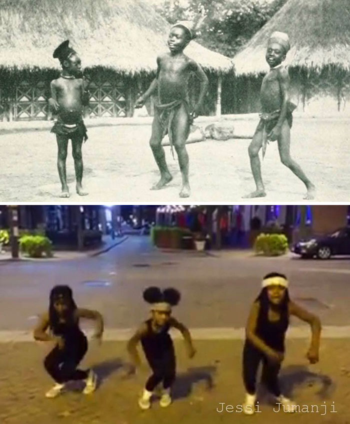 Artist Combines Black Celebrities With Their Native African Counterparts