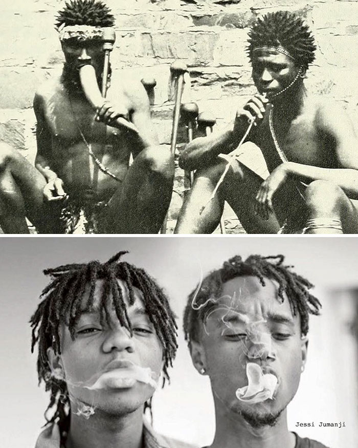 Artist Combines Black Celebrities With Their Native African Counterparts