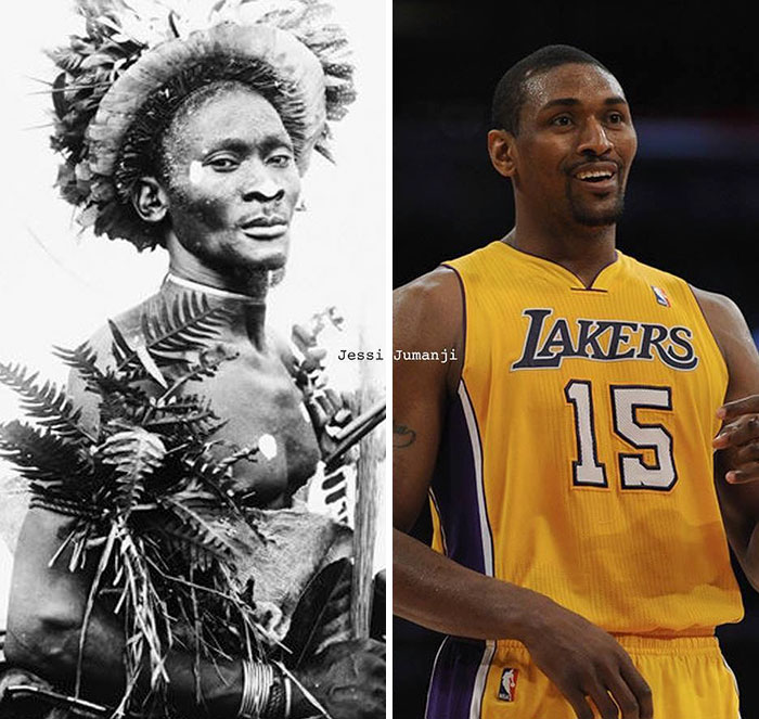 Artist Combines Black Celebrities With Their Native African Counterparts