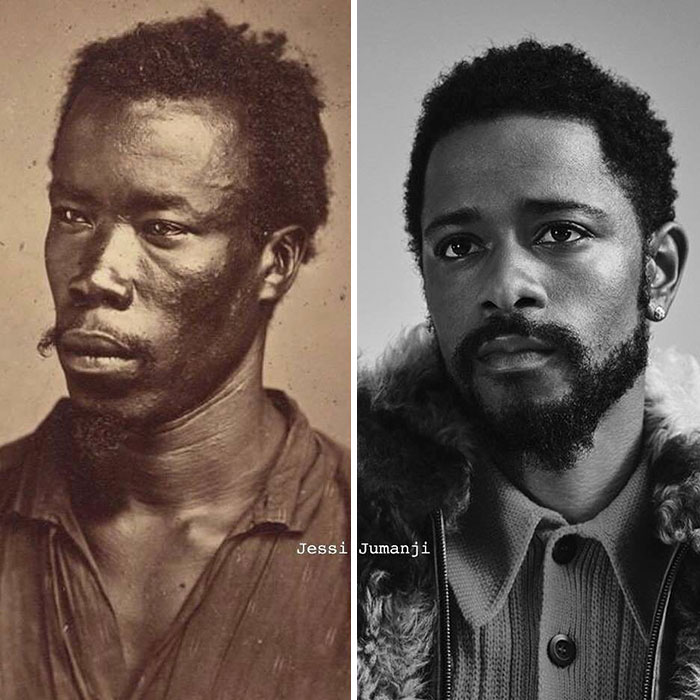 Artist Combines Black Celebrities With Their Native African Counterparts