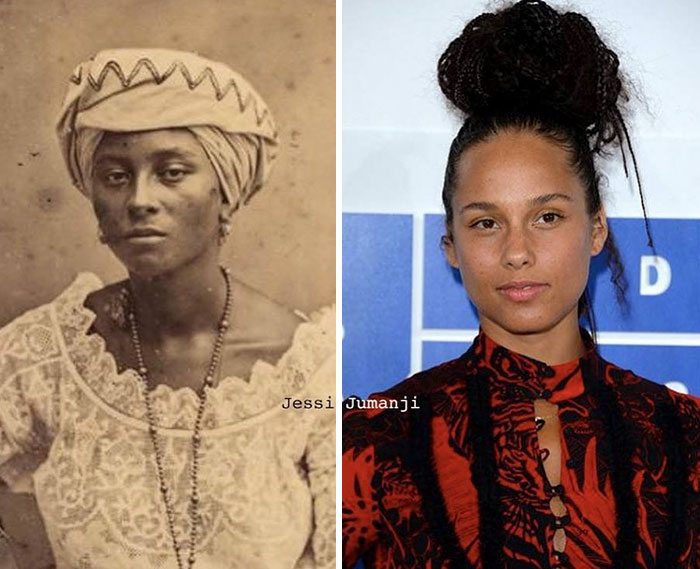 Artist Combines Black Celebrities With Their Native African Counterparts