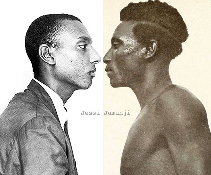 Artist Combines Black Celebrities With Their Native African Counterparts