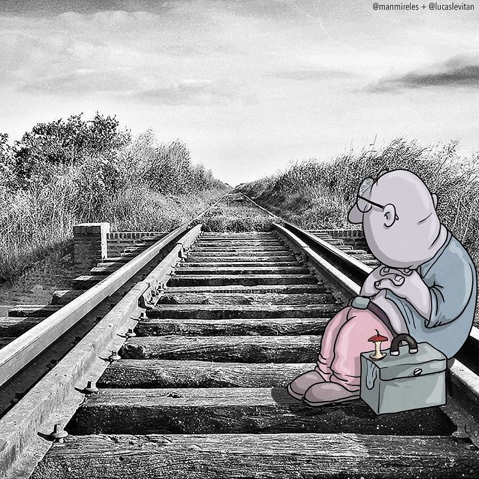 Artist Invades Instagram Photographs With Hilarious Illustrations (Part 4)