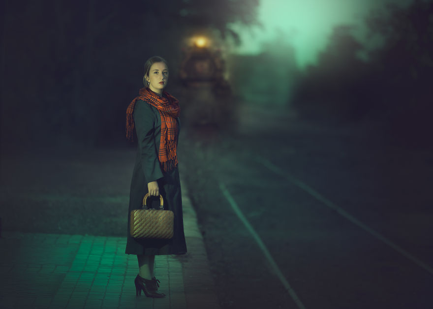 I Recreate History ....
the Old Train Station