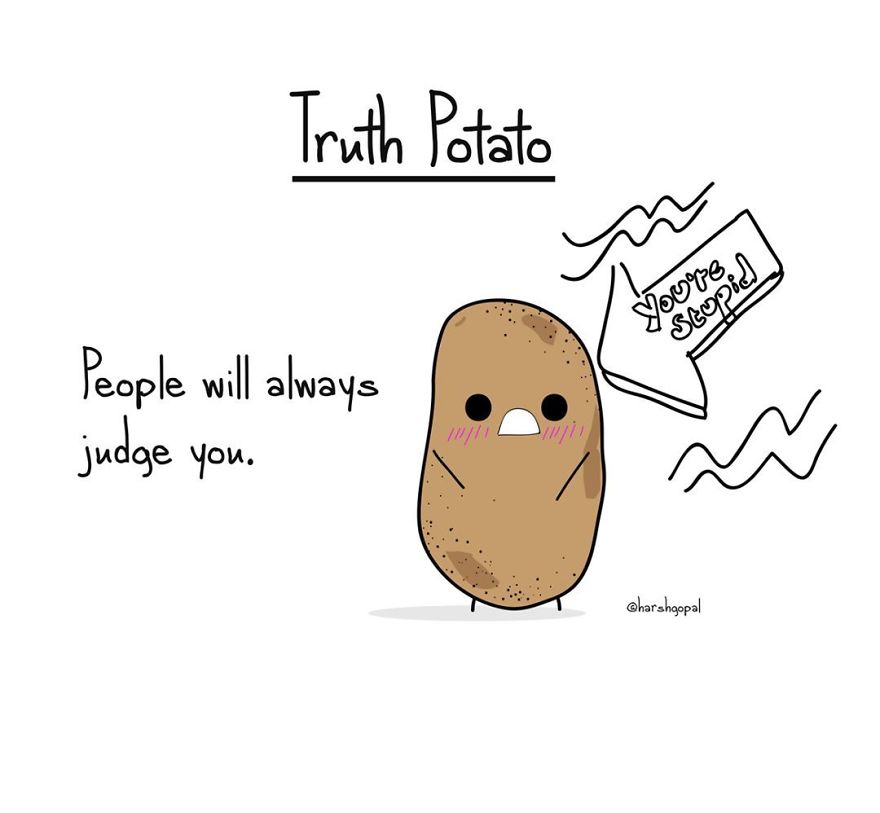 30+ Bitter Truths By Truth Potato That Will Make You Think (New Pics)