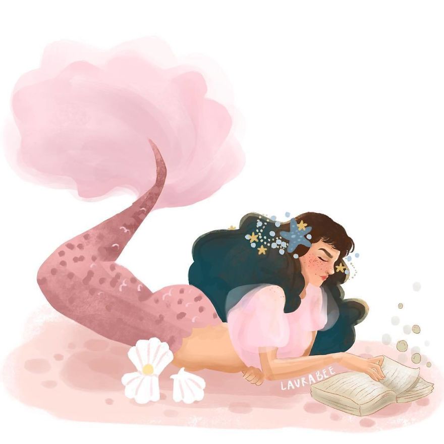 Painting Mermaids Every Day In May