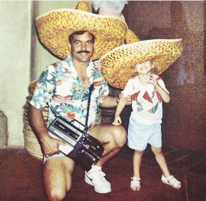 Here Are 30 Pics From My Instagram Honoring "Old School Dads" In All Their Glory