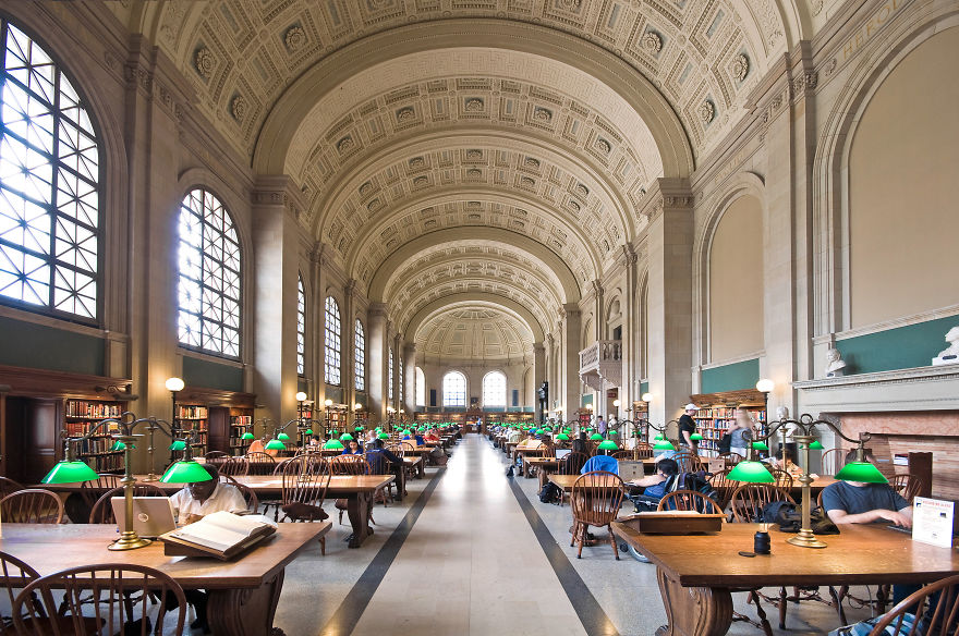 Boston Public Library, Boston, Mass