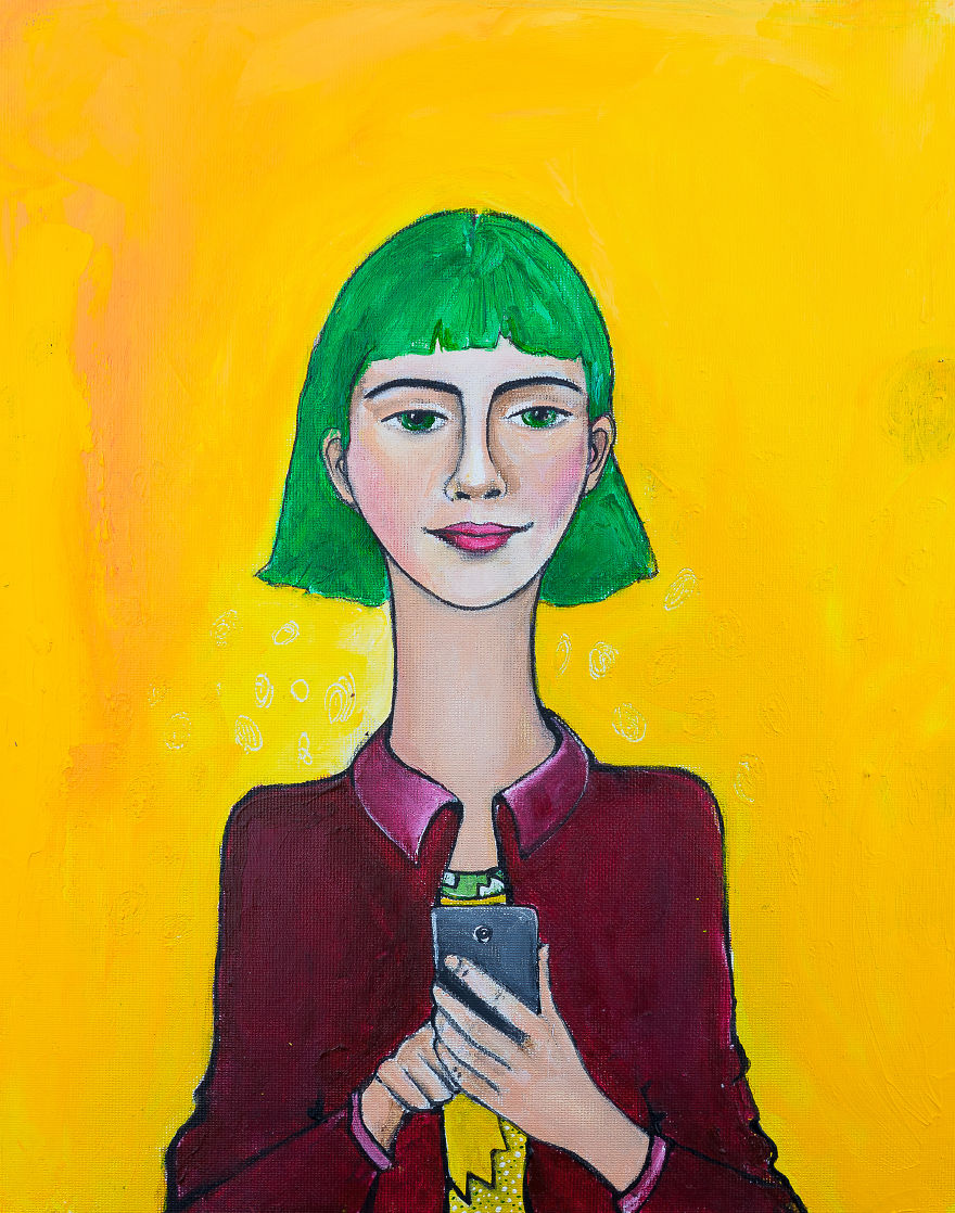 You’ll Recognize Yourself In These Amazing Portraits By An Amsterdam-Based Artist