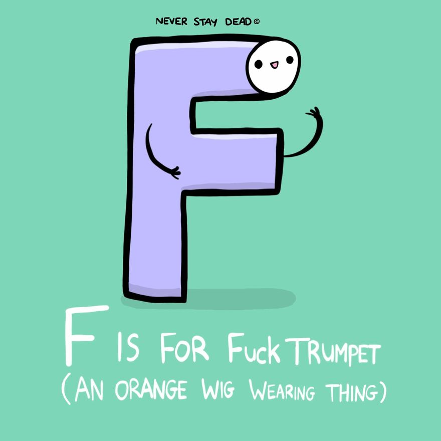 Cute And Offensive Alphabet