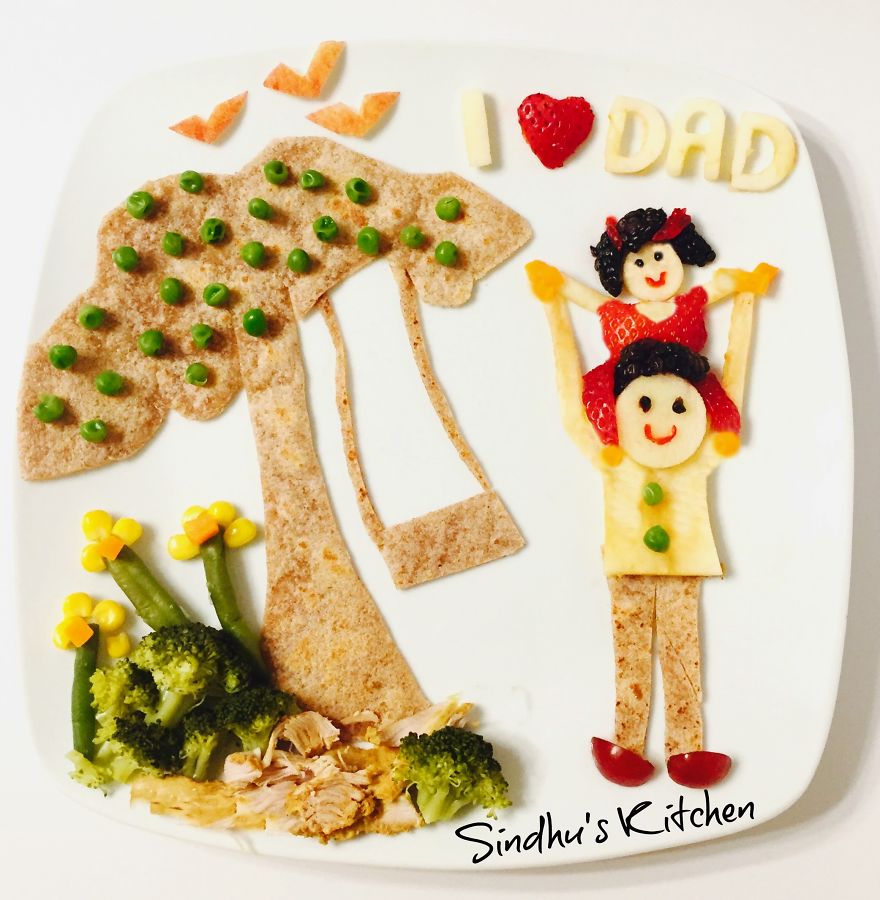 Father's Day Special Food Art