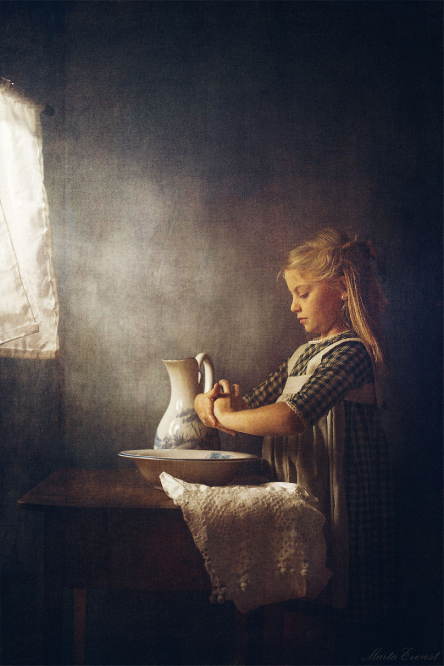 By The Window, Childhood-Inspired Photo Series