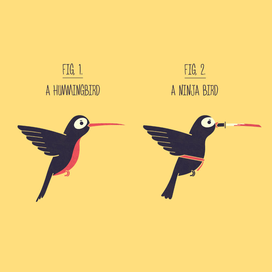 Hummingbird Or Ninja Bird