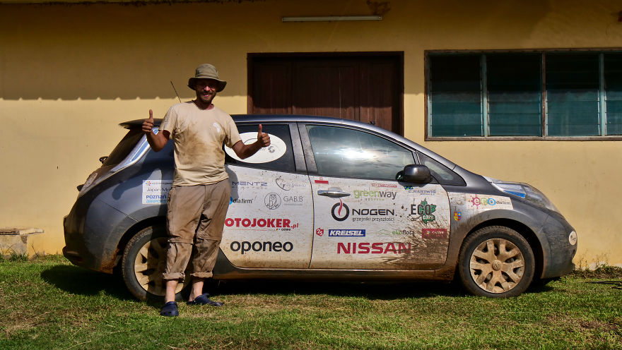 I Became The First Human Being To Cross African Continent In An Electric Car