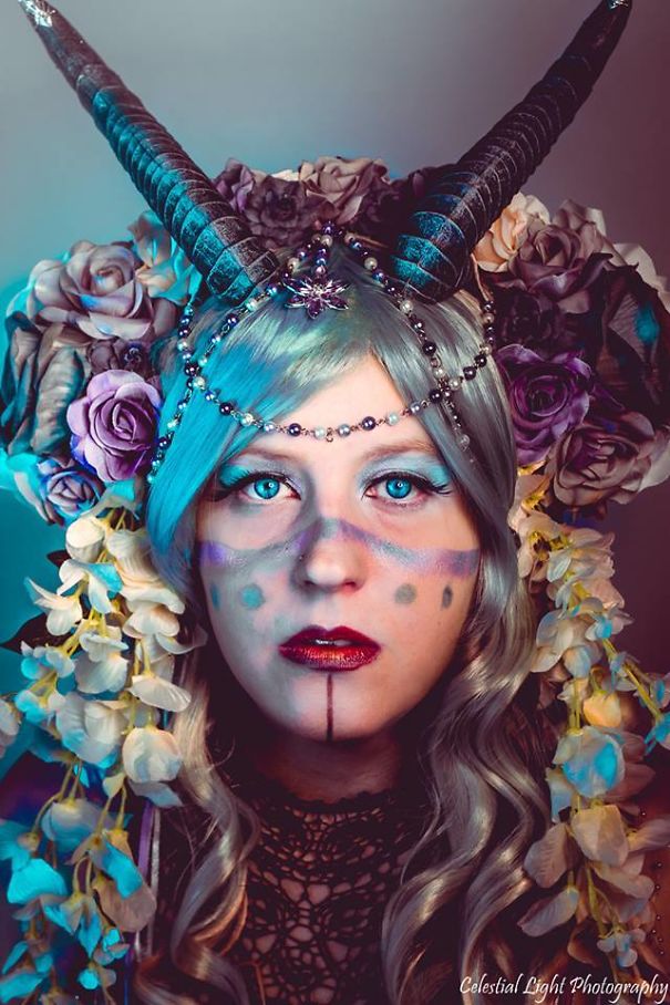 I Make Fantasy Headdresses And My Friend Photographs Them