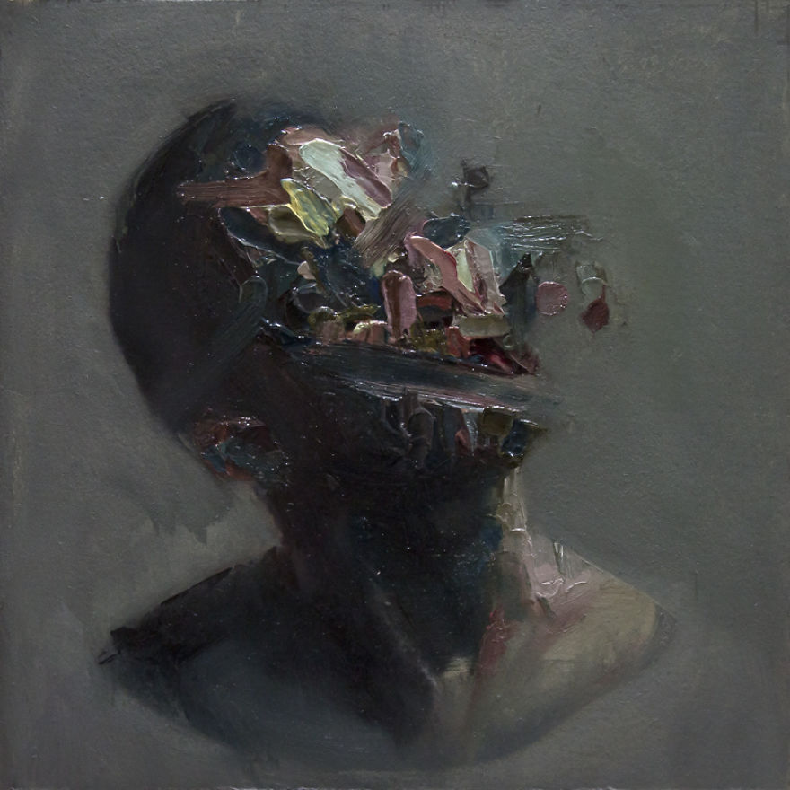 I Paint Self-Portraits And I Get Migraines.