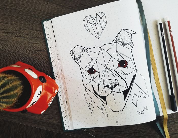 I Create Geometric Art