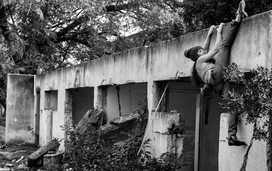 It Was Abandoned, So We Climbed It It Was Abandoned, So We Climbed It