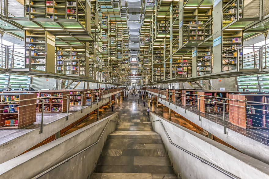 Jose Vasconcelos Library, Mexico City, Mexico