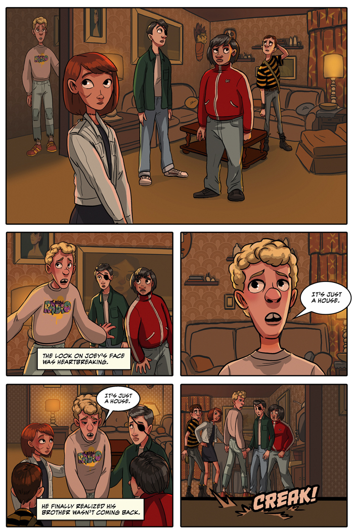Last Year We Started Creating Surprising Comics About Kids Battling Monsters In A Creepy Town
