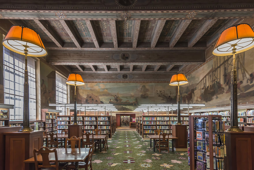 Los Angeles Public Library, Los Angeles, California