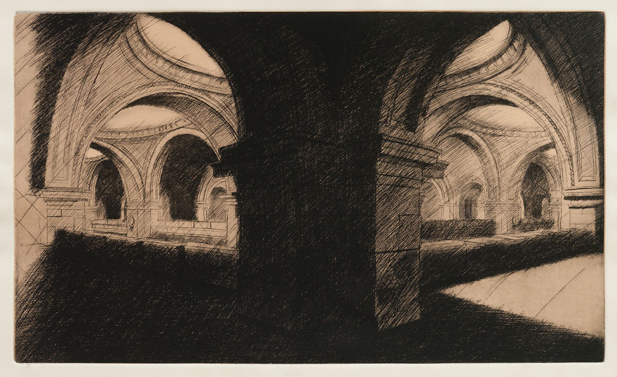 I Created Dark And Moody Prints Of The Met's Great Hall