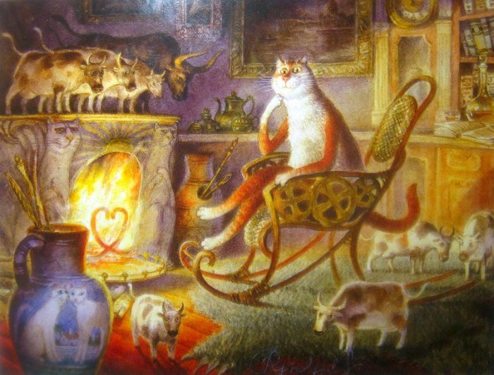 Russian Artist Makes Art With Cats And You'll Want To Put Them On The Wall