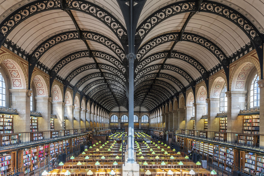 Saint Genevieve Library, Paris, France