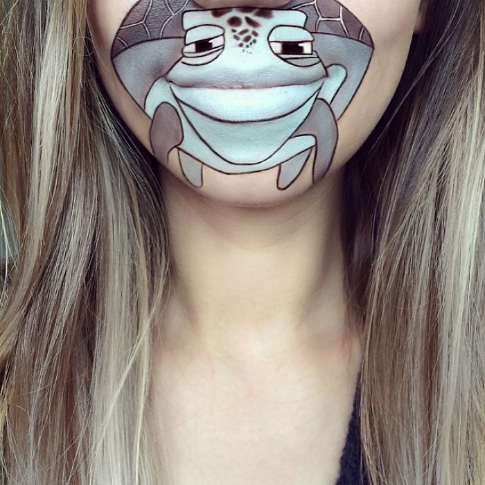 This Artist Turns Her Lips Into Pop Culture Characters