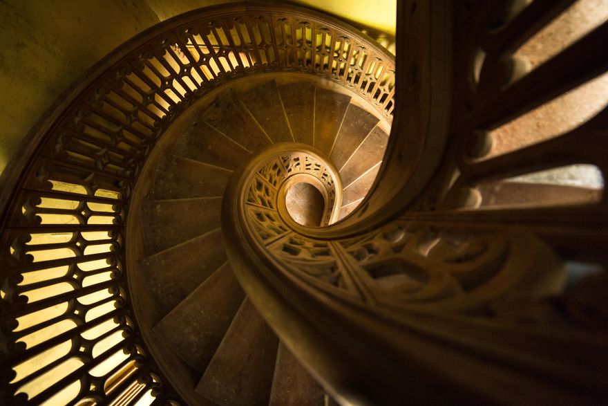 The Most Beautiful Abandoned Staircases