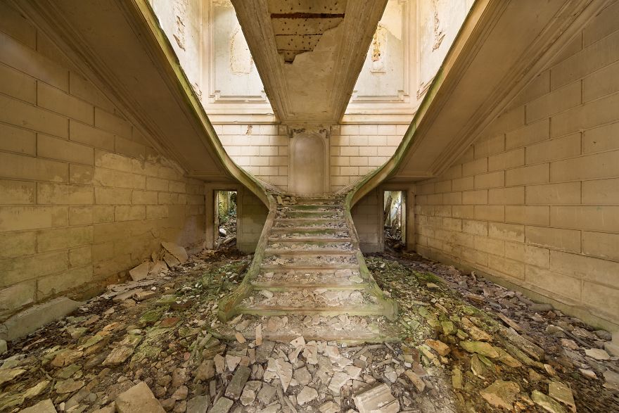 The Most Beautiful Abandoned Staircases