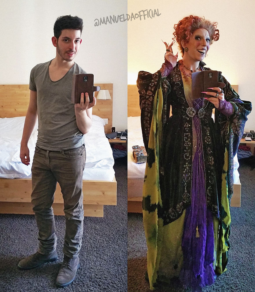 My Winifred Sanderson Transformation From "Hocus Pocus"