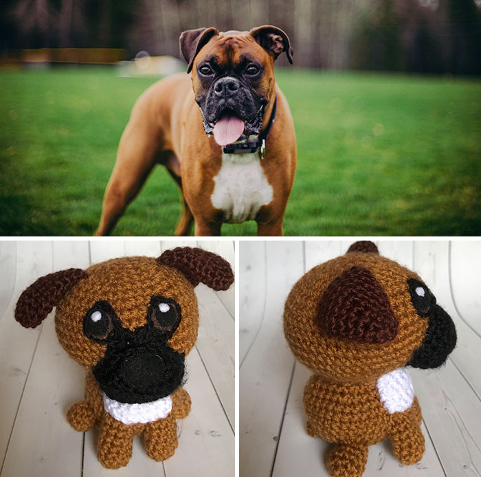 You Can Get A Hand Crocheted Version Of Your Dog!