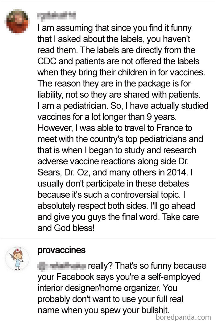 Woman Claims To Be Pediatrician With Vast Knowledge Of Vaccines, Except She's Not