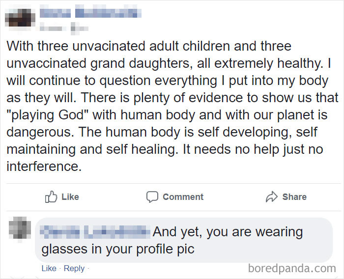 Anti-Vaxxer Gets Murdered With His Own Logic